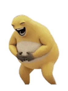 抱肚眯眼笑奶蛙